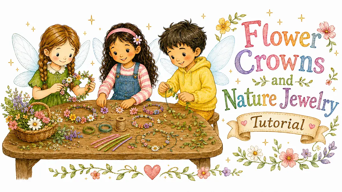 Flower Crowns and Nature Jewelry