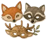 Woodland Creature Masks