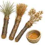 Yarn-Wrapped Twigs