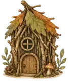 Twig Fairy House