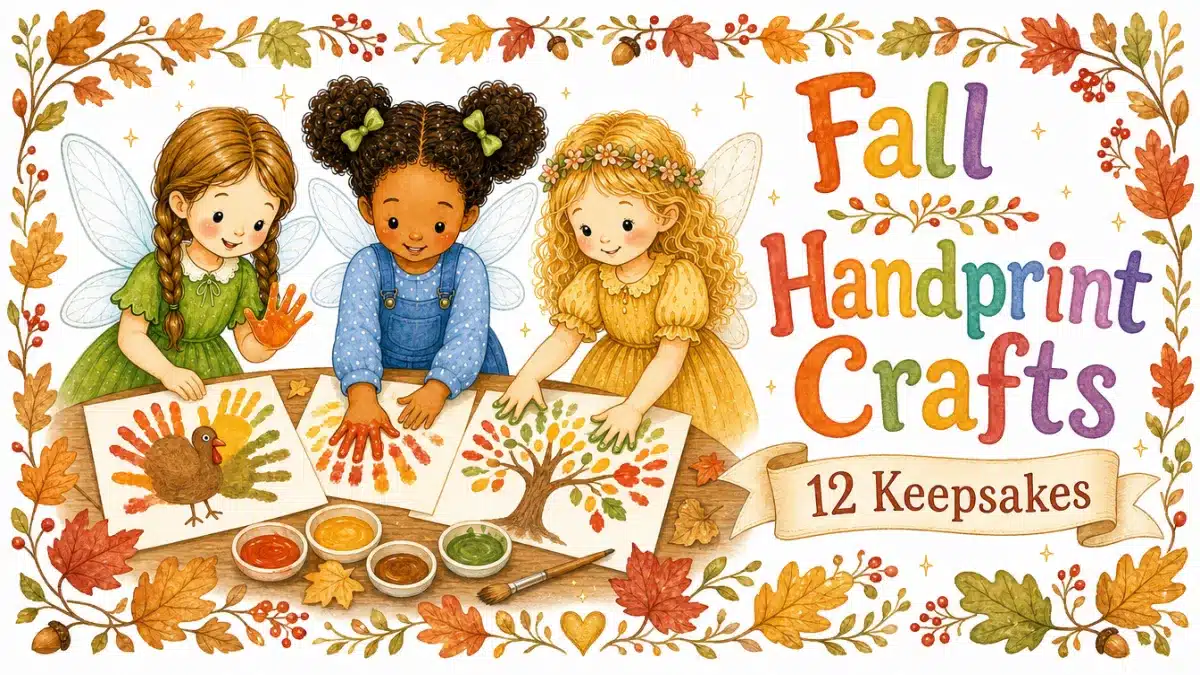 12 Fall Handprint Crafts