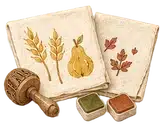 Leaf Printing and Nature Stamping