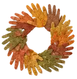 Handprint Fall Wreath