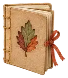 Illustration of a nature journal