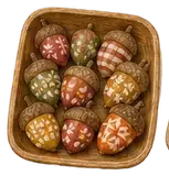 Painted Acorns