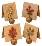 Illustration of place cards