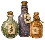 Magic Potion Bottles