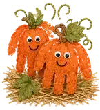 Handprint Pumpkin Patch