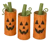 Cardboard Tube Pumpkins