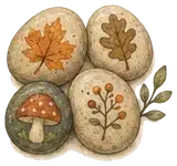 Autumn Story Stones