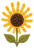 Handprint Sunflower