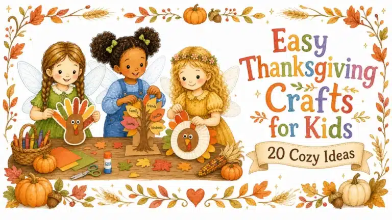 20 Easy Thanksgiving Crafts for Kids