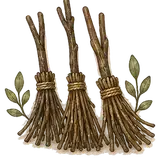 Twig Broomsticks