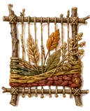 Leaf and Twig Nature Weaving
