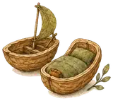 Walnut-Shell Boats and Beds