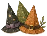 Paper Witch Hats