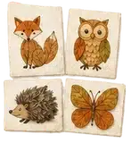 Fall Leaf Animals