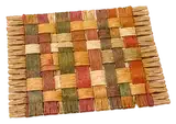 Illustration of a woven placemat