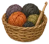 Knitted Pumpkin Harvest Decor